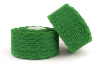 Кружево капрон (зеленый), 45мм * 20 ярдов(+-1)
