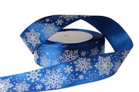 Атласная лента с рисунком 