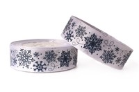 Атласная лента с рисунком 