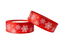 Атласная лента с рисунком 